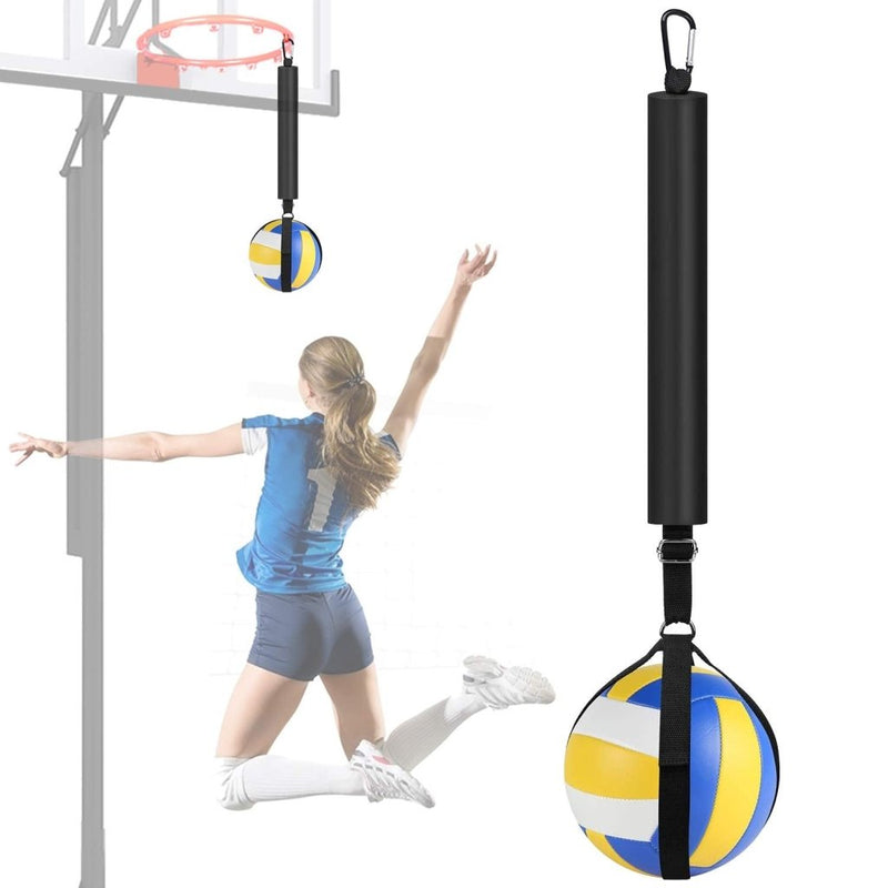 Laad afbeelding in Galerijviewer, TOBWOLF Volleyball Spike Trainer, Elastic Self-Training Volleyballs Resistance Band, Volleyball Equipment Training Aid Improves Serving, Jumping, Arm Swing Mechanics and Spiking Power - happygetfit.com
