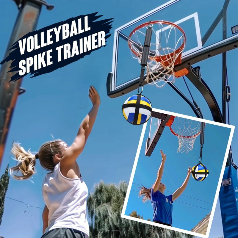 Laad afbeelding in Galerijviewer, TOBWOLF Volleyball Spike Trainer, Elastic Self-Training Volleyballs Resistance Band, Volleyball Equipment Training Aid Improves Serving, Jumping, Arm Swing Mechanics and Spiking Power - happygetfit.com
