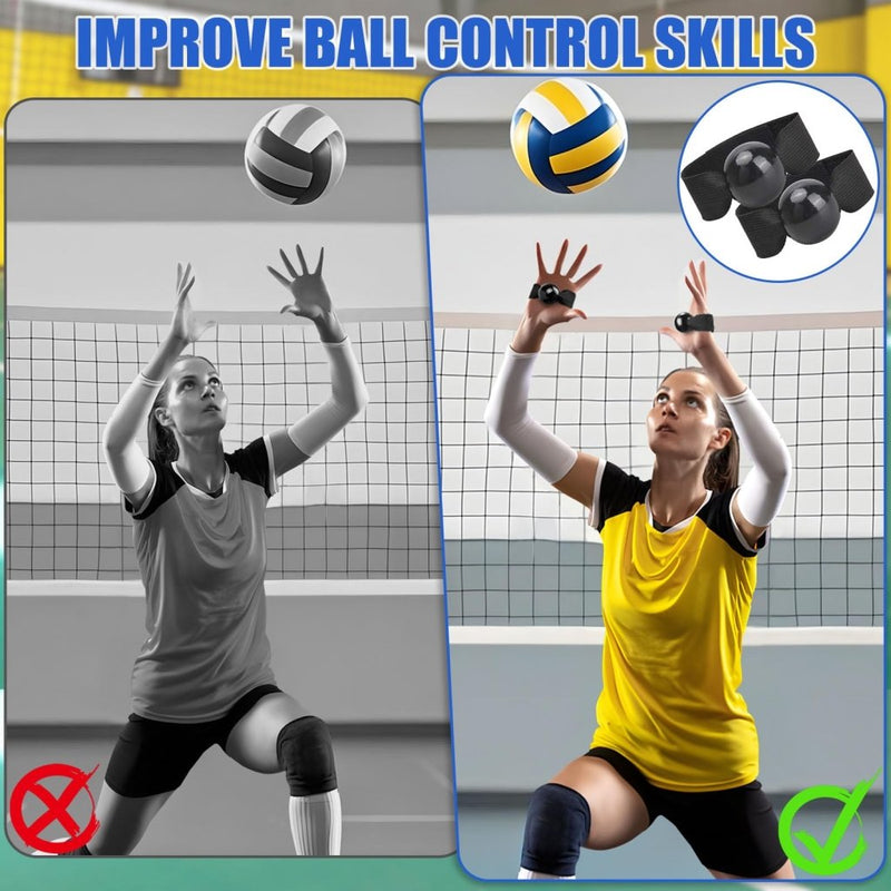 Laad afbeelding in Galerijviewer, TOBWOLF Volleyball Spike Trainer, Elastic Self-Training Volleyballs Resistance Band, Volleyball Equipment Training Aid Improves Serving, Jumping, Arm Swing Mechanics and Spiking Power - happygetfit.com
