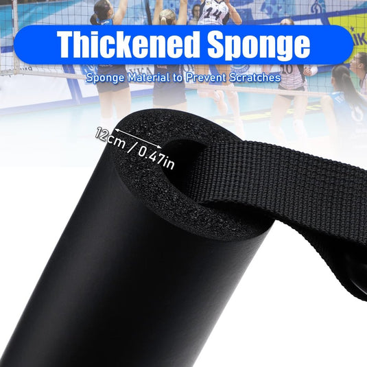 TOBWOLF Volleyball Spike Trainer, Elastic Self-Training Volleyballs Resistance Band, Volleyball Equipment Training Aid Improves Serving, Jumping, Arm Swing Mechanics and Spiking Power - happygetfit.com