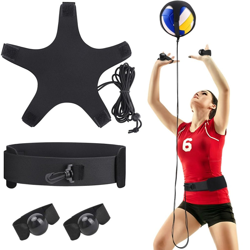 Laad afbeelding in Galerijviewer, TOBWOLF Volleyball Spike Trainer, Elastic Self-Training Volleyballs Resistance Band, Volleyball Equipment Training Aid Improves Serving, Jumping, Arm Swing Mechanics and Spiking Power - happygetfit.com
