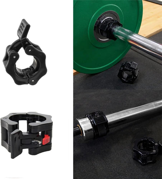 tooloflife 50 mm Oefenhalterklemmen Circlip Kit, 2 stuks haltersloten Klemmen Veer Gewichtstraining voor Gewichtheffen Krachttraining - happygetfit.com