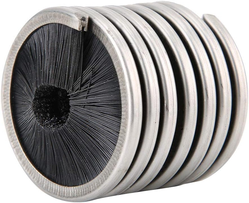Laden Sie das Bild in Galerie -Viewer, Touwreiniger 8-13 mm – Nylon Reinigingsborstel voor Klimtouw en Koord – Roestvrij Staal – Outdoor Speleologie – Zwart - happygetfit.com
