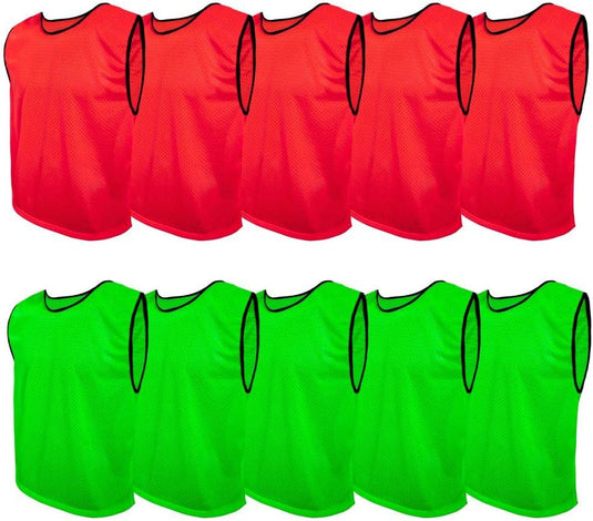Trainingshesjes set van 10 stuks in 2 kleuren - happygetfit.com