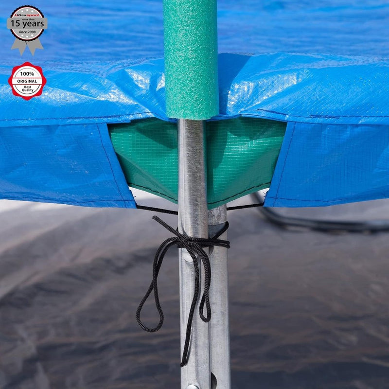 Laad afbeelding in Galerijviewer, Trampoline afdekhoes waterbestendig en UV-bestendig – beschermhoes – trampoline accessoires - happygetfit.com

