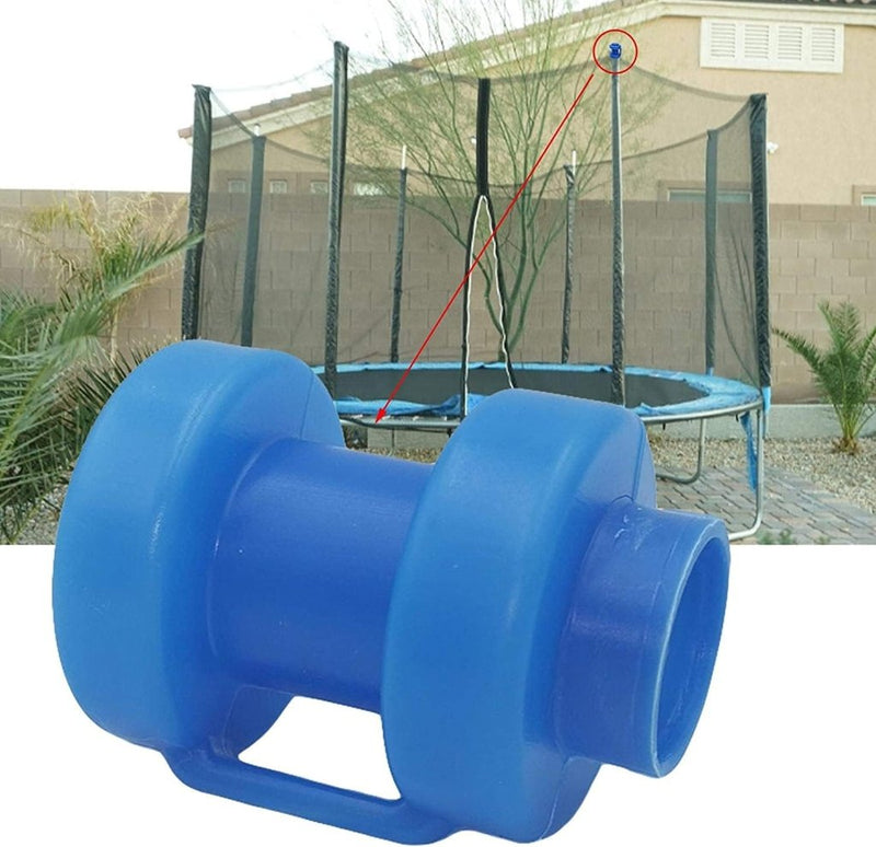 Carica immagine in Galleria Viewer, Trampoline paaldoppen 10 stuks voor 25 mm palen blauw – eindkappen – trampoline accessoires - happygetfit.com
