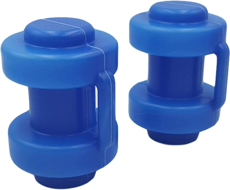 Carica immagine in Galleria Viewer, Trampoline paaldoppen 10 stuks voor 25 mm palen blauw – eindkappen – trampoline accessoires - happygetfit.com
