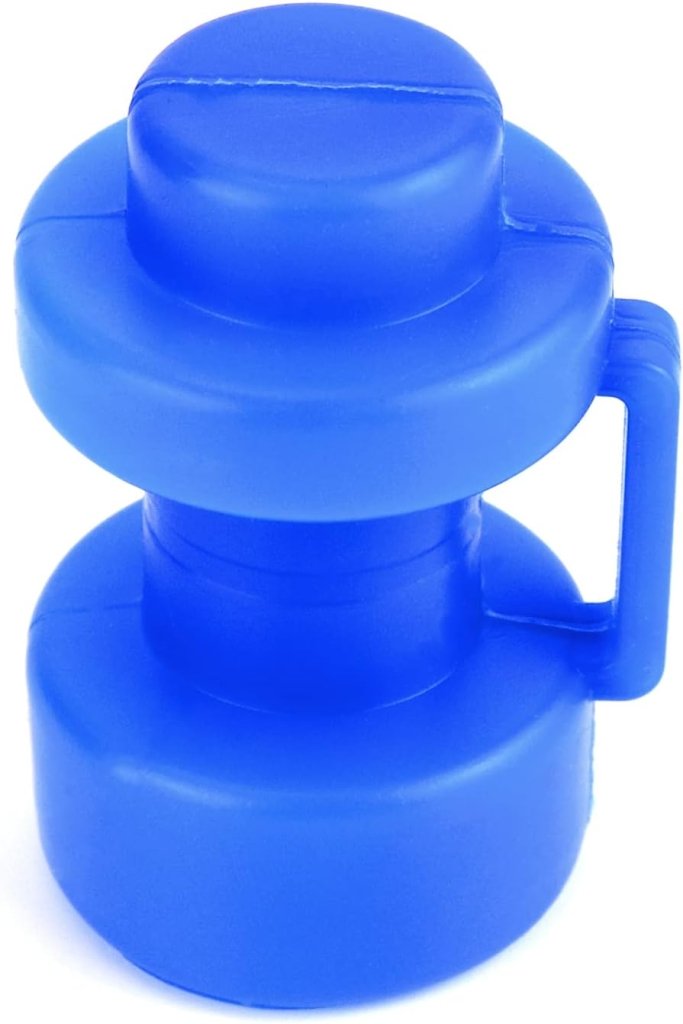 Carica immagine in Galleria Viewer, Trampoline paaldoppen 8 stuks voor 25 mm palen blauw – eindkappen – trampoline accessoires - happygetfit.com

