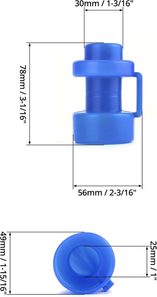 Carica immagine in Galleria Viewer, Trampoline paaldoppen 8 stuks voor 25 mm palen blauw – eindkappen – trampoline accessoires - happygetfit.com
