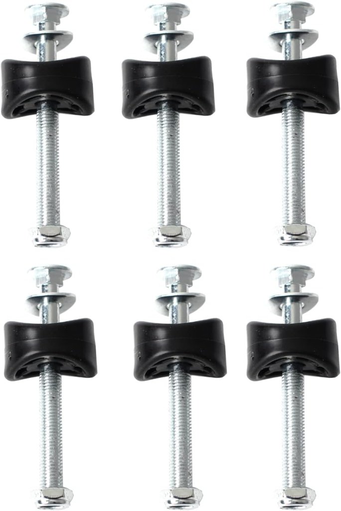 Laden Sie das Bild in Galerie -Viewer, Trampoline schroeven 10 stuks met kunststof bevestiging – bevestigingsbouten – trampoline accessoires - happygetfit.com
