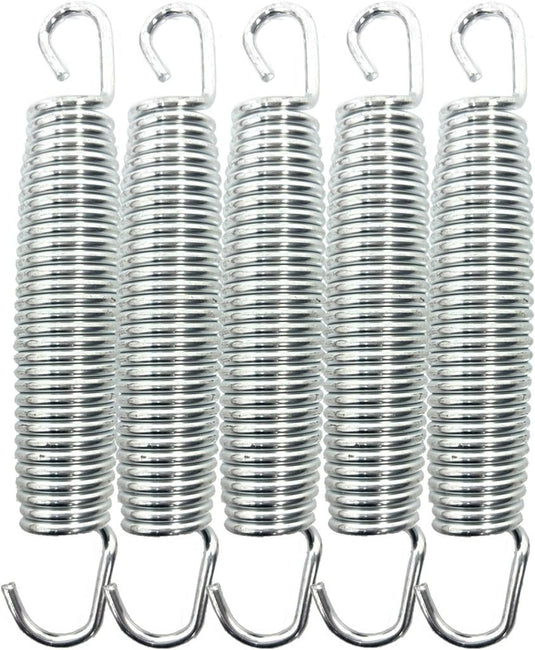 Trampolineveer 147 mm van verzinkt staal – vervangingsveer – trampoline accessoires - happygetfit.com