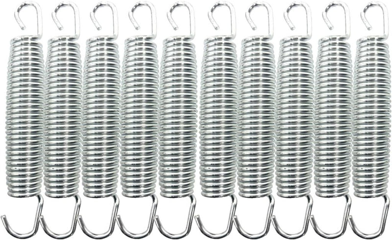 Carica immagine in Galleria Viewer, Trampolineveer 147 mm van verzinkt staal – vervangingsveer – trampoline accessoires - happygetfit.com
