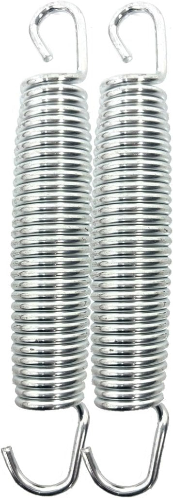 Trampolineveer 147 mm van verzinkt staal – vervangingsveer – trampoline accessoires - happygetfit.com