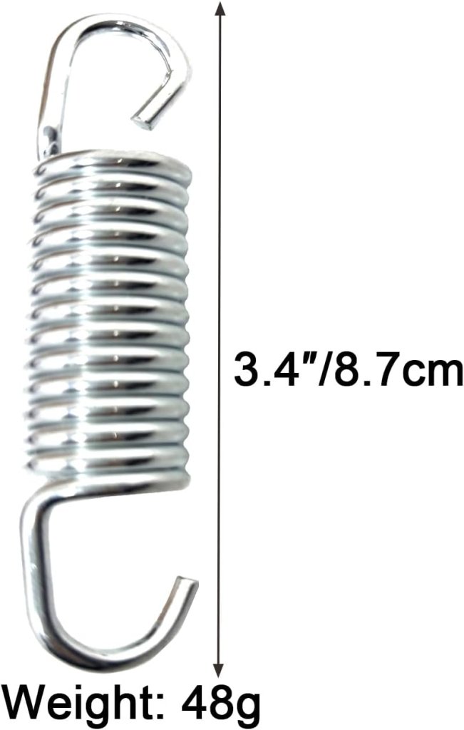 Carica immagine in Galleria Viewer, Trampolineveer 87 mm van verzinkt staal – vervangingsveer – trampoline accessoires - happygetfit.com

