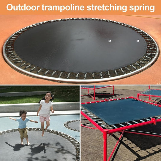 Trampolineveren 10 stuks 140 mm met veertrekker – vervangingsveren – trampoline accessoires - happygetfit.com