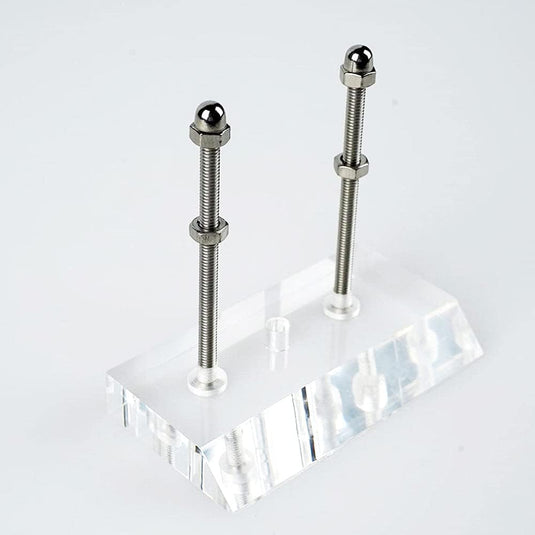 Transparante skateboard wandhouder van acryl - happygetfit.com