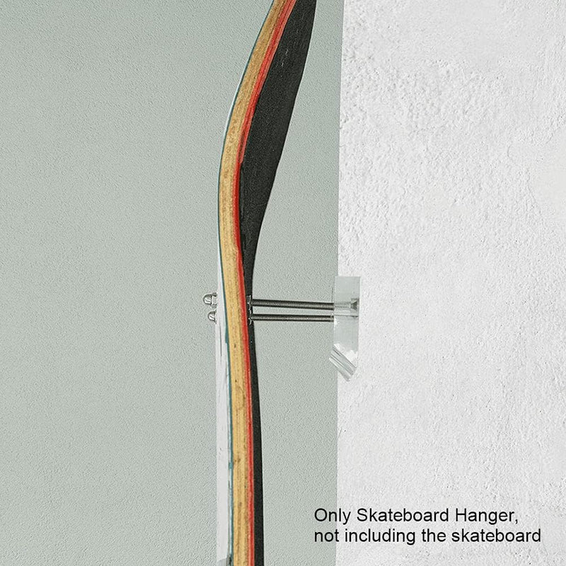 Load image into Gallery viewer, Transparante skateboard wandhouder van acryl - happygetfit.com
