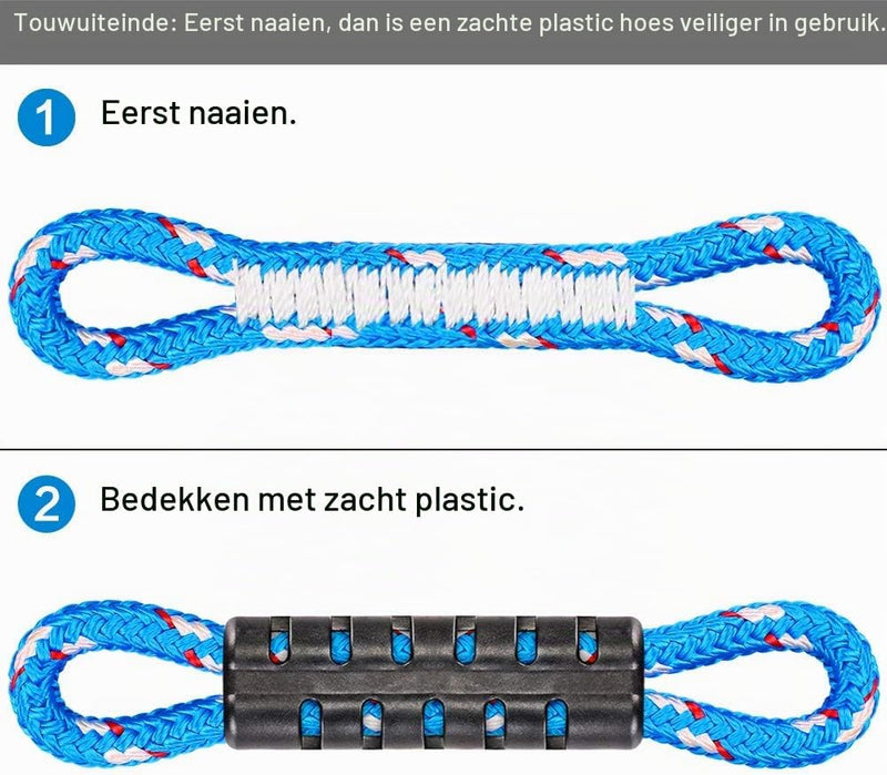 Load image into Gallery viewer, Trapeze ringen 2 stuks met karabijnhaken voor klimrek en schommel – monkey bars – speeltoestel accessoires - happygetfit.com
