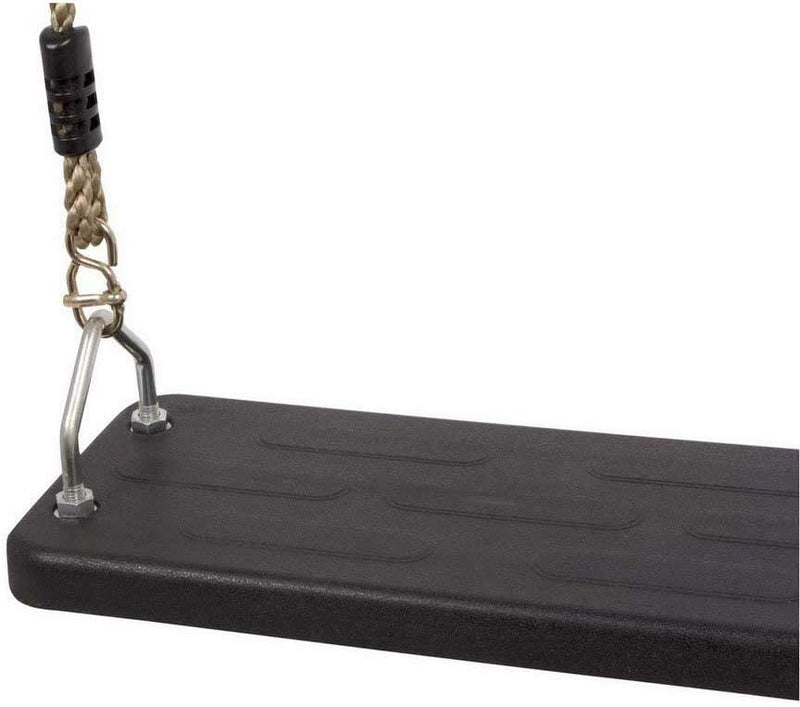 Chargez l'image dans la visionneuse de la galerie, Trapezeschommel 2-in-1 met gymnastiekringen en verstelbare touwen tot 100 kg – houten schommel - happygetfit.com
