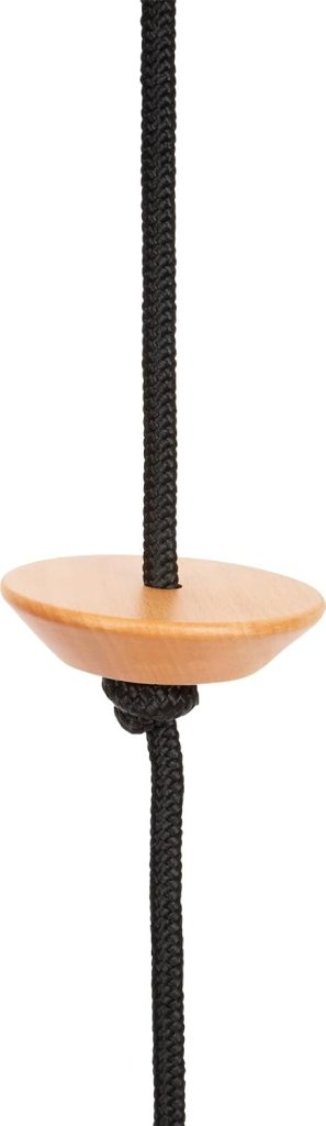 Chargez l'image dans la visionneuse de la galerie, Trapezeschommel 2-in-1 met gymnastiekringen en verstelbare touwen tot 100 kg – houten schommel - happygetfit.com

