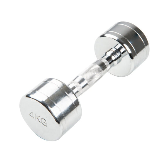 Trendy Sport Chroom dumbbell - 1 stuk - 5,0 kg - happygetfit.com