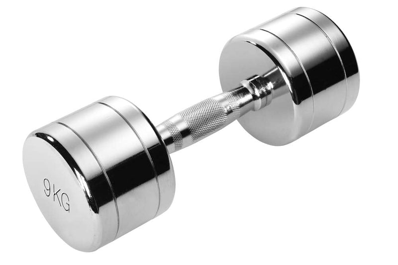 Laad afbeelding in Galerijviewer, Trendy Sport Chroom dumbbell - 1 stuk - 5,0 kg - happygetfit.com
