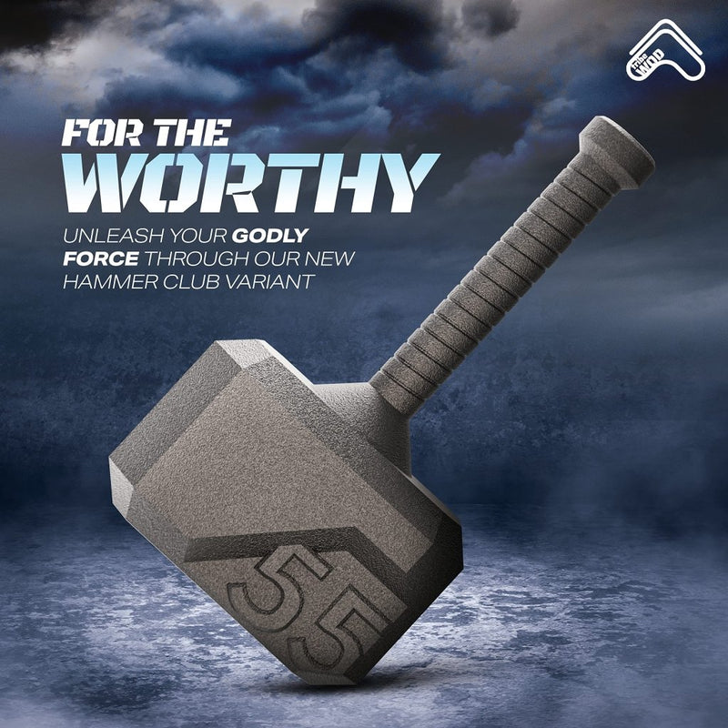 Load image into Gallery viewer, Tribe WOD Hammer Kettlebell 15-70lb + Adjustable | Cross Training Workout Equipment for Muscle Building, Cardio Fitness, Weights for Women &amp; Men | Strength Training Kettlebells- New - happygetfit.com
