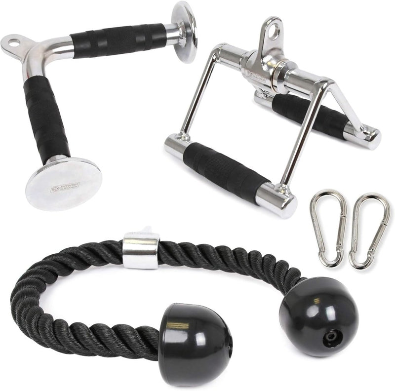 Load image into Gallery viewer, Triceps Pull Down Attachment, Kabelmachine Accessoires voor Home Gym, LAT Pull Down Attachment Gewicht Fitness - happygetfit.com
