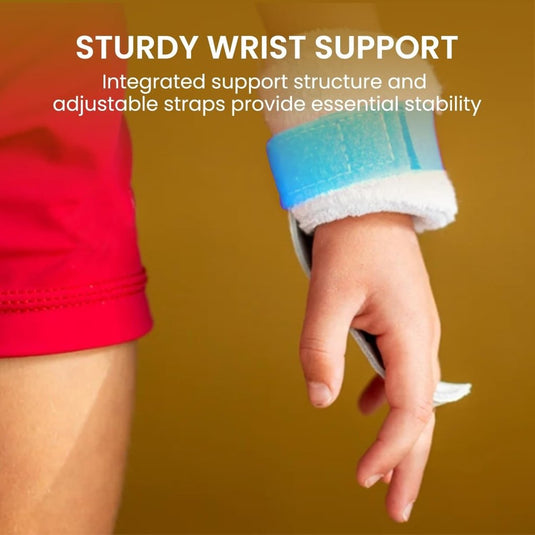 Turn grips voor kinderen met polsbandjes paars - happygetfit.com