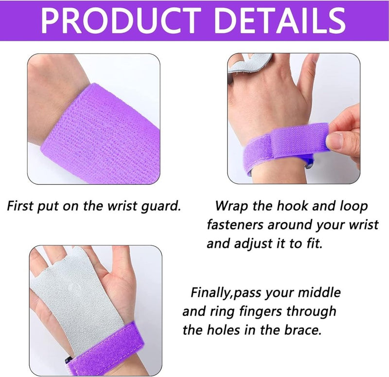 Chargez l'image dans la visionneuse de la galerie, Turn grips voor kinderen met polsbandjes paars - happygetfit.com
