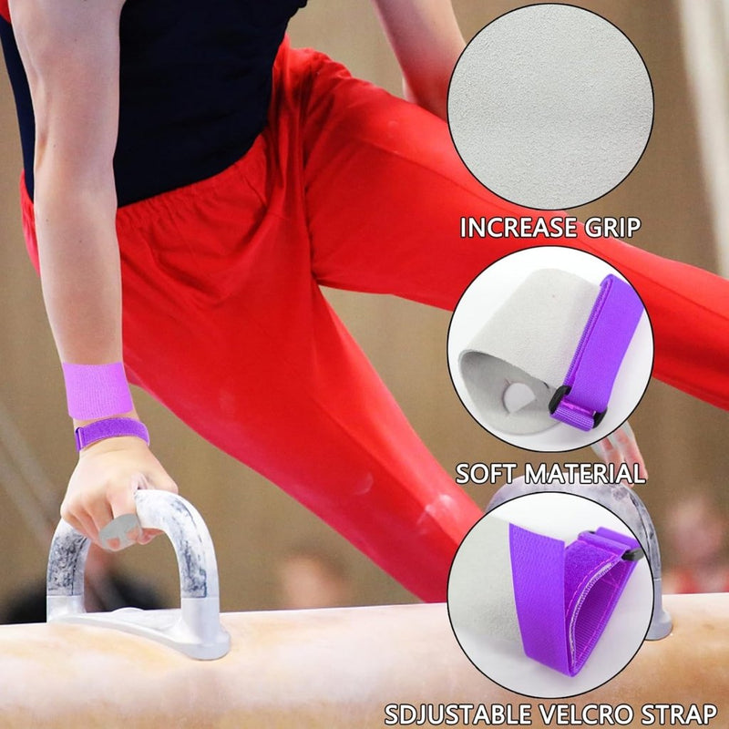 Chargez l'image dans la visionneuse de la galerie, Turn grips voor kinderen met polsbandjes paars - happygetfit.com
