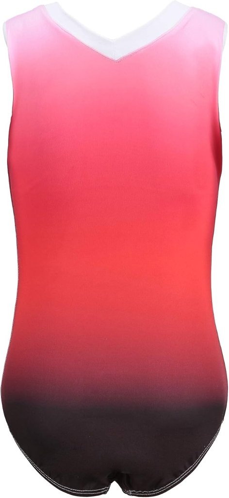 Load image into Gallery viewer, Turnpakje voor meisjes, lange mouwen, mouwloos, kleurverloop, glanzend, gymnastiekpanty voor dansen, ballet, gymnastiek, atletiek, peuters, meisjes - happygetfit.com
