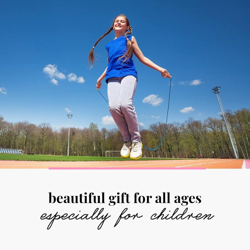 Load image into Gallery viewer, Tuuli Accessories – Jump Rope with Wooden Handles and Cotton Rope, Skipping Rope for All Ages, Exercise Tool for Fitness, 230 centimeters - happygetfit.com
