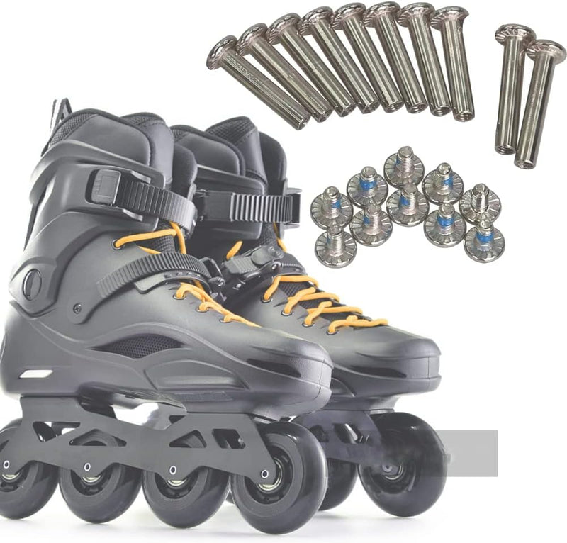 Load image into Gallery viewer, Tyenaza Schaatsen Schroeven - 10 stks Inline Skate Vervanging Schaatsen Schroeven Wielassen Reparatie Tool 31mm of 36mm Fittings Skates Wielassen Hardware - happygetfit.com

