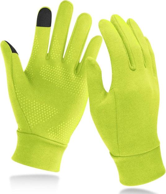 Unigear Touchscreen Handschoenen, Sporthandschoenen voor Dames en Heren, Outdoorhandschoenen, Warme Winddichte Winterhandschoenen, Antislip, Volledige Vingers voor Hardlopen, Autorijden, Fietsen - happygetfit.com