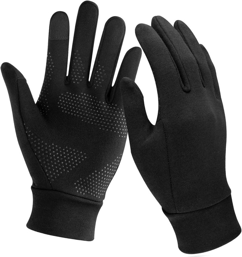Laad afbeelding in Galerijviewer, Unigear Touchscreen Handschoenen, Sporthandschoenen voor Dames en Heren, Outdoorhandschoenen, Warme Winddichte Winterhandschoenen, Antislip, Volledige Vingers voor Hardlopen, Autorijden, Fietsen - happygetfit.com
