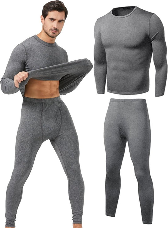 UNIQUEBELLA Functioneel ondergoed voor heren, ademend, ski-ondergoed voor mannen, winter, thermisch ondergoed voor joggen, fietsen, voetbal, skiën, motorfiets, warm - happygetfit.com