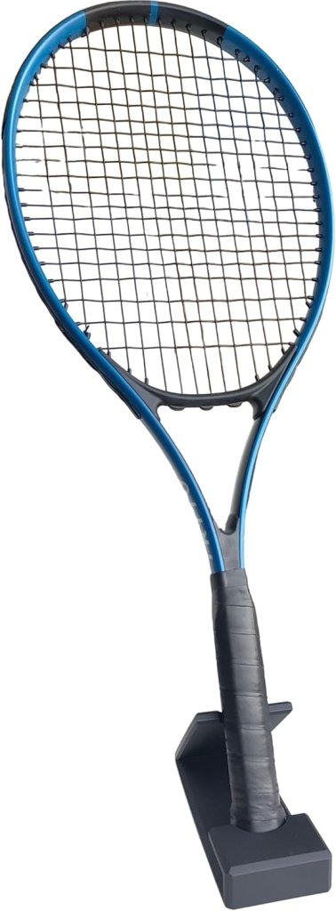 Laad afbeelding in Galerijviewer, Universele racketstandaard voor tennis en padel zwart - happygetfit.com
