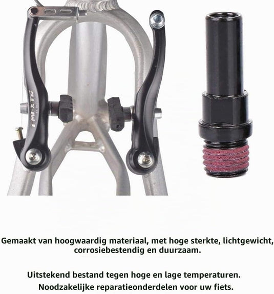 V-brake bevestigingsbouten 4 stuks M8 M10 voor mountainbike frame en voorvork – remschroeven – fietsonderdelen - happygetfit.com