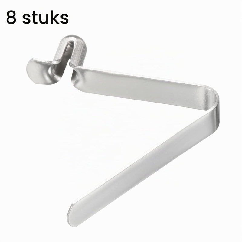 Load image into Gallery viewer, Veerklemmen voor telescopische buizen 8x5,5 mm (8 stuks) - Kajak peddel borgpennen - Tentpaal borgclips staal - happygetfit.com
