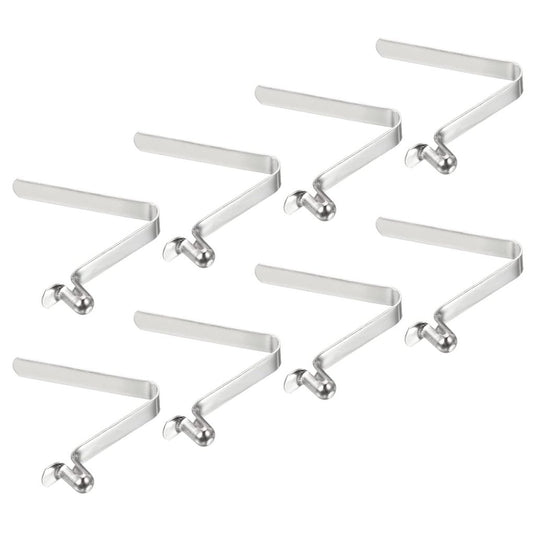 Veerklemmen voor telescopische buizen 8x5,5 mm (8 stuks) - Kajak peddel borgpennen - Tentpaal borgclips staal - happygetfit.com