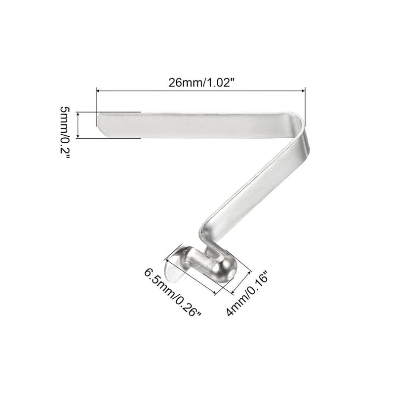 Load image into Gallery viewer, Veerklemmen voor telescopische buizen 8x5,5 mm (8 stuks) - Kajak peddel borgpennen - Tentpaal borgclips staal - happygetfit.com
