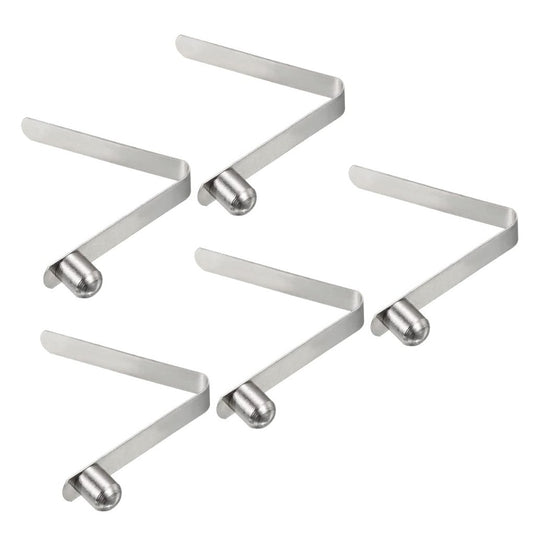 Veerklemmen voor telescopische buizen 8x6,5 mm (5 stuks) - Kajak peddel borgpennen - Tentpaal borgclips staal - happygetfit.com