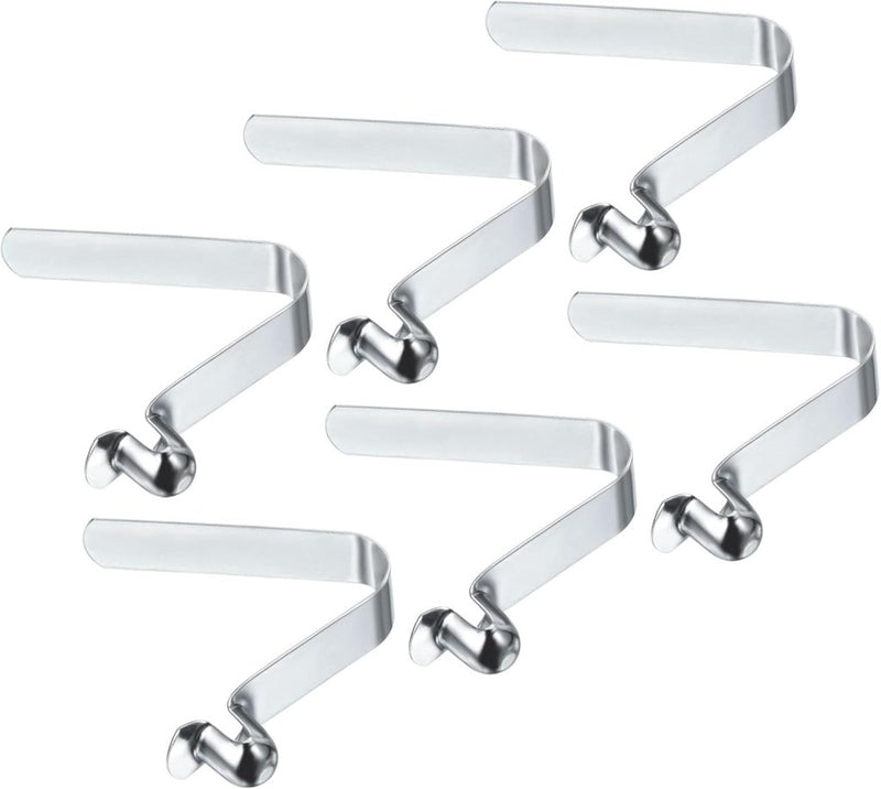 Chargez l'image dans la visionneuse de la galerie, Veerklemmen voor telescopische buizen 9x8 mm (6 stuks) - Kajak peddel borgpennen - Tentpaal borgclips staal - happygetfit.com
