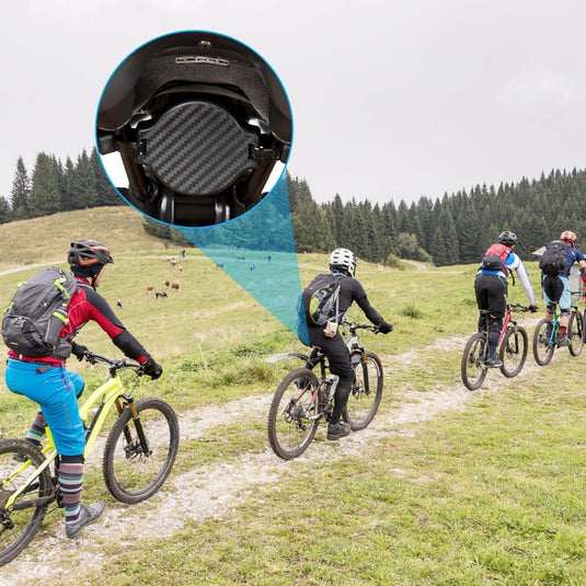 Verborgen AirTag fietshouder van ABS kunststof met 8 kabelbinders voor montage onder fietszadel – trackerhouder – fietsbeveiliging - happygetfit.com