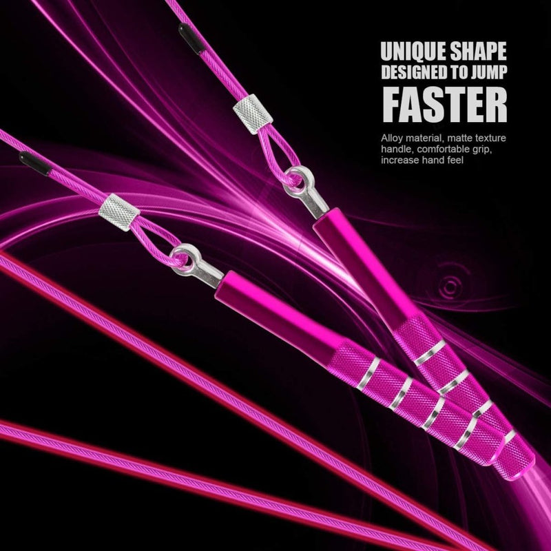 Chargez l'image dans la visionneuse de la galerie, Verstelbaar speed springtouw met lagers - happygetfit.com
