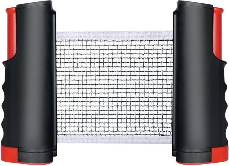 Laad afbeelding in Galerijviewer, Verstelbaar tafeltennisnet tot 175 cm van stevig polyester en katoen voor binnen en buiten – pingpongnet – tafeltennisaccessoires - happygetfit.com
