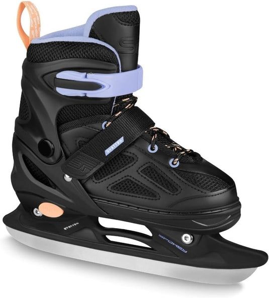 Verstelbare 4-in-1 skates voor kinderen – inline rolschaatsen triskates en schaatsen – zwart paars - happygetfit.com