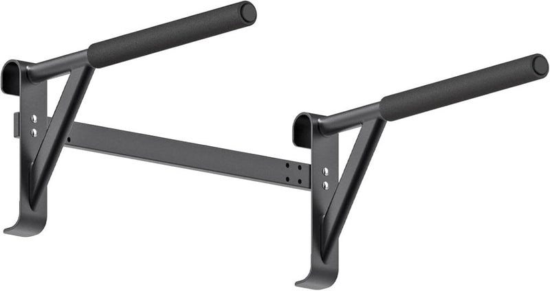 Załaduj obraz do przeglądarki galerii, Verstelbare dip bar bevestiging voor Zweedse ladder tot 150 kg – dipstation – krachttraining - happygetfit.com
