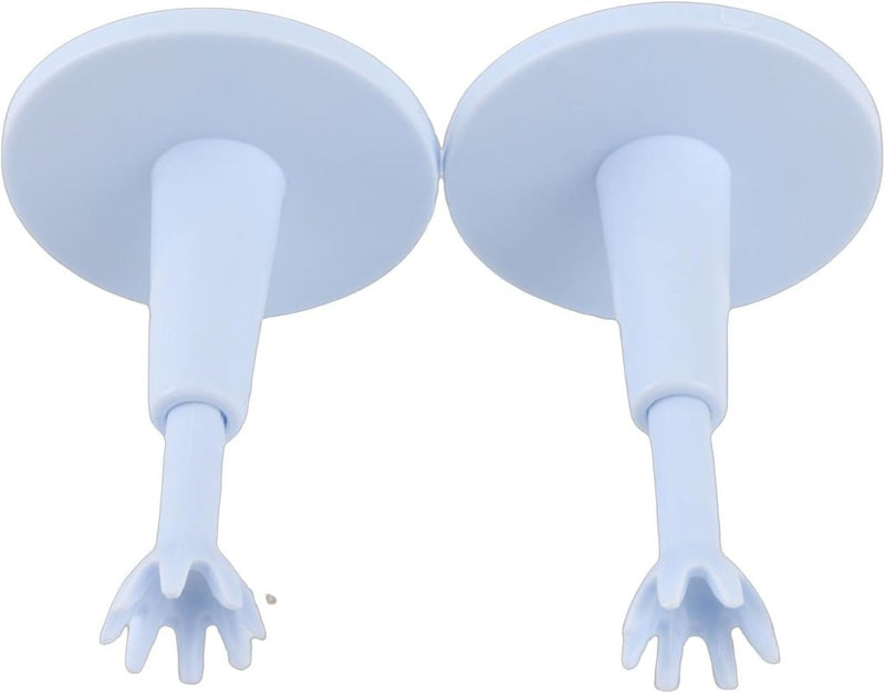 Laden Sie das Bild in Galerie -Viewer, Verstelbare golftees 2 stuks van kunststof met rubberen balhouder 53 tot 73 mm – golfafslag – golftraining - happygetfit.com
